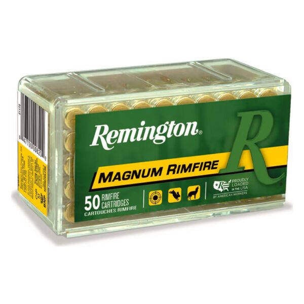 Remington Magnum Rimfire Ammunition .17 HMR 20gr PSP 2375 fps 50/ct - Precision Shot Firearms