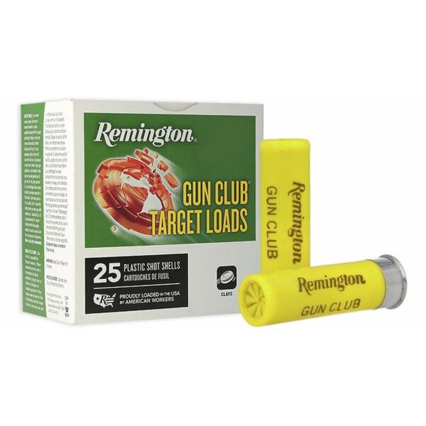 Remington Gun Club Target Load 20 ga 2 3/4" 2 1/2 dr 7/8 oz #9 1200 fps 25/ct - Precision Shot Firearms