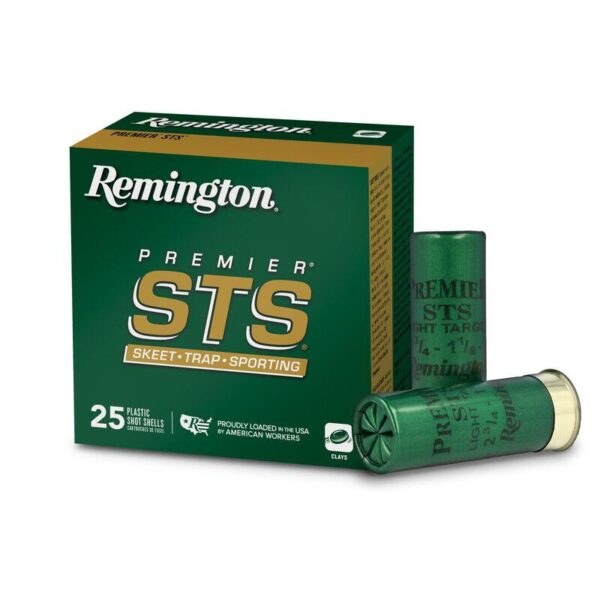 Remington premier STS Target Shotshells 12ga 2-3/4" 1-1/8oz #8 1100 fps 25/ct - Precision Shot Firearms