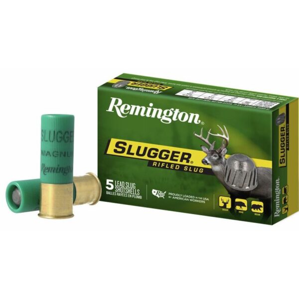 Remington Slugger Rifled Slug 12 ga 2 3/4" MAX 1 oz Slug 1680 fps 5/ct - Precision Shot Firearms