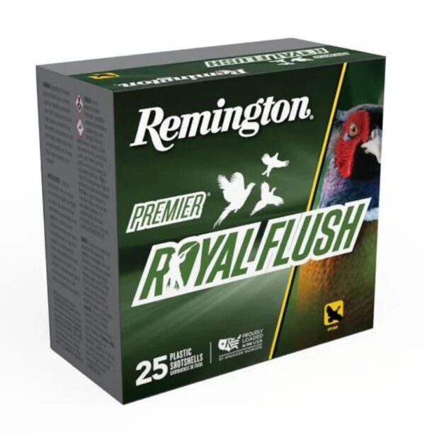 Remington Premier Royal Flush Shotshells 20ga 2-3/4" 1oz 1220 fps #8 25/ct - Precision Shot Firearms