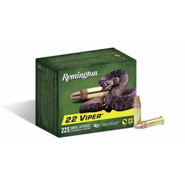Remington Viper Rimfire Ammunition .22 LR 36gr TCSB 1410 fps 225/ct - Precision Shot Firearms