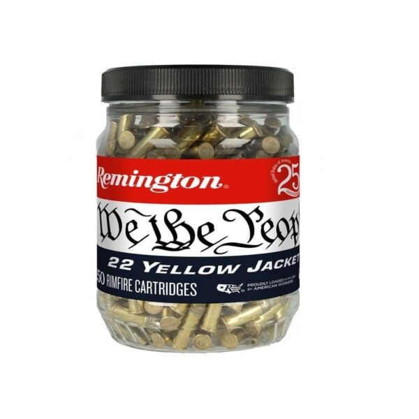 Remington "We the People" Rimfire Ammunition .22 LR 33gr HP 1500 fps 250/ct Jar - Precision Shot Firearms