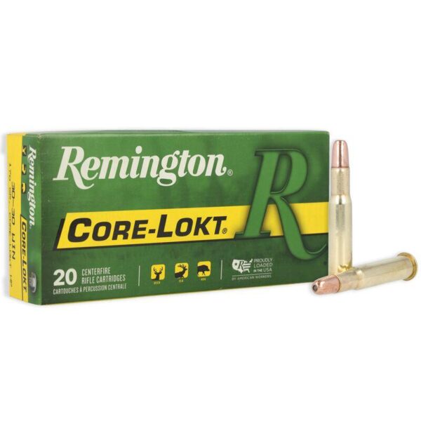 Remington Core-Lokt Rifle Ammunition .30-30 Win 170 gr HP 2200 fps 20/ct - Precision Shot Firearms