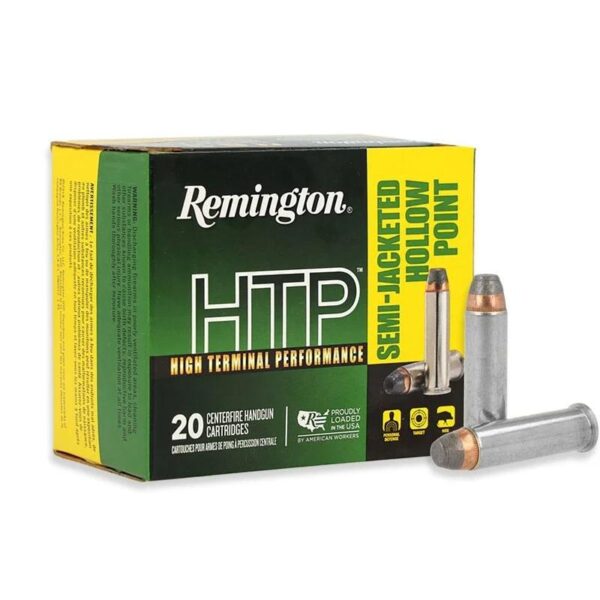 Remington HTP Handgun Ammunition .357 Mag 125 gr SJHP 1450 fps 20/ct - Precision Shot Firearms