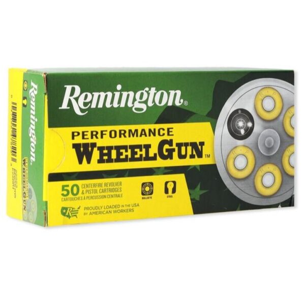 Remington Wheelgun Ammunition .38 Spl 158gr LSWC 755 fps 50/ct - Precision Shot Firearms