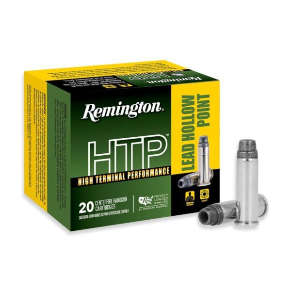 Remington HTP Handgun Ammunition .38 Spl(+P) 158 gr LHP 890 fps 20/ct - Precision Shot Firearms