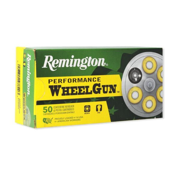 Remington Performance Wheel Gun Handgun Ammunition .45 Colt 225gr Lead SWC 830 fps 50/ct - Precision Shot Firearms