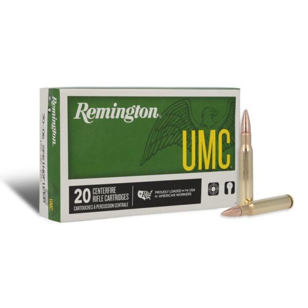 Remington UMC Rifle Ammunition .30-06 Sprg 150 gr FMJ 2910 fps 20/ct - Precision Shot Firearms