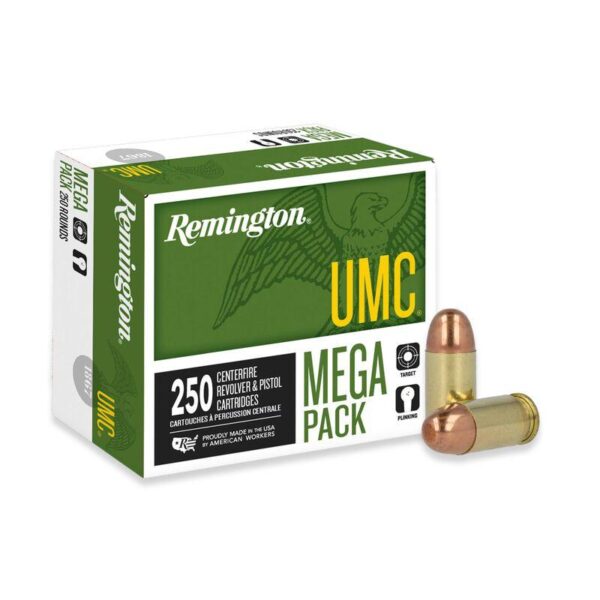 Remington UMC Handgun Ammunition .380 ACP 95 gr FMJ 955 fps 250/ct - Precision Shot Firearms