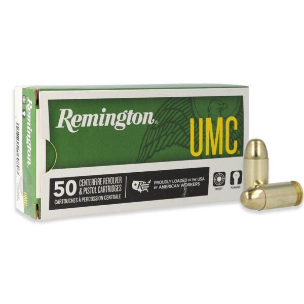 Remington UMC Handgun Ammunition .45 ACP 230 gr FMJ 835 fps 50/ct - Precision Shot Firearms