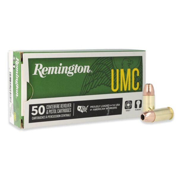 Remington UMC Handgun Ammunition 9mm Luger 115 gr JHP 1145 fps 50/ct - Precision Shot Firearms