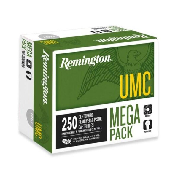 Remington UMC Handgun Ammunition .40 S&W 165 gr FMJ 1150 fps 250/ct - Precision Shot Firearms