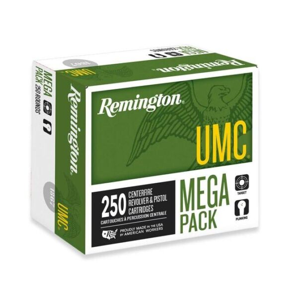 Remington UMC Handgun Ammunition .40 S&W 180 gr. FMJ 990 fps 250/ct - Precision Shot Firearms