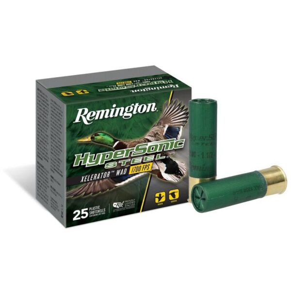 Remington HyperSonic Steel Shotshells 10 ga 3-1/2 in 1-1/2 oz #BB 1500 fps 25/ct - Precision Shot Firearms
