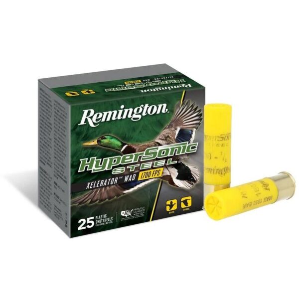 Remington HyperSonic Steel Shotshell 20 ga 3 in 7/8 oz #4 1600 fps 25/ct - Precision Shot Firearms