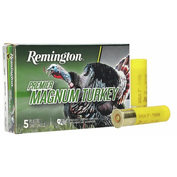 Remington Premier Magnum Turkey Loads 20 ga 3 in 1-1/4 oz #6 1185 fps 5/ct - Precision Shot Firearms
