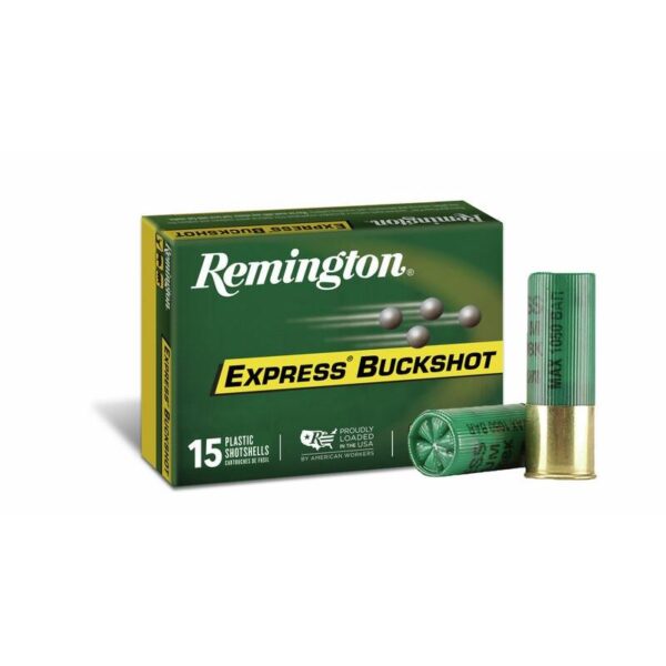 Remington Express Buckshot Shotgun Ammo 12 ga 2-3/4 in #00 Buck 1325 fps 15/ct - Precision Shot Firearms