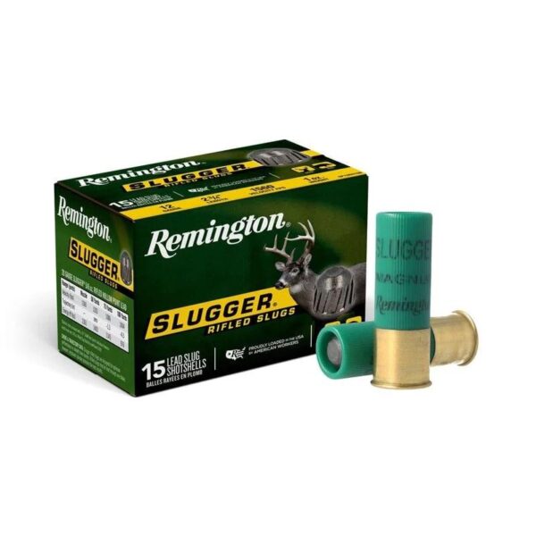 Remington Slugger Rifled Slug 12 ga 2-3/4 in 1 oz 1560 fps 15/ct - Precision Shot Firearms