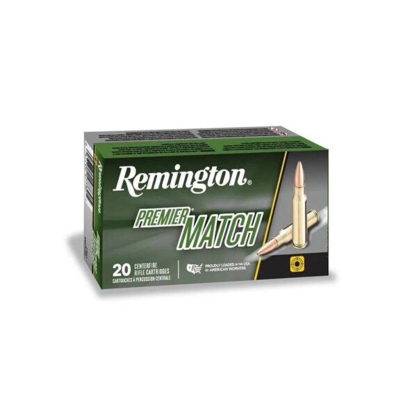 Remington Premier Match Rifle Ammunition 6.5 Creedmoor 140 gr OTMBT 2700 fps 20/rd - Precision Shot Firearms