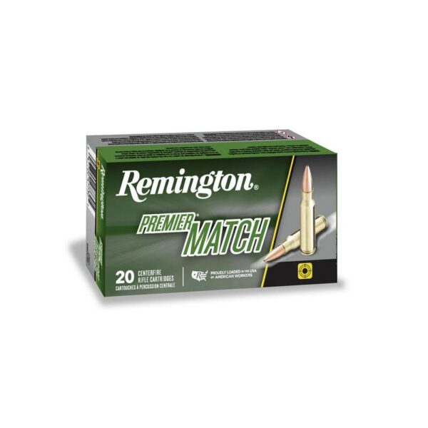 Remington Premier Match Rifle Ammunition .223 Rem 52gr OTM 3200 fps 20/ct - Precision Shot Firearms