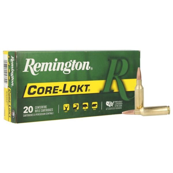 Remington Core-Lokt Rifle Ammunition 7mm Rem SAUM 150 gr PSP 3110 fps 20/ct - Precision Shot Firearms