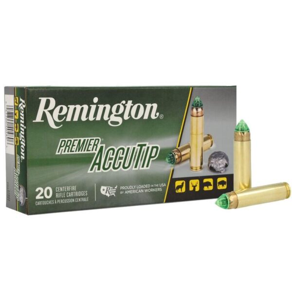 Remington Premier AccuTip Rifle Ammunition .450 Bushmaster 260 gr AT 2180 fps 20/ct - Precision Shot Firearms