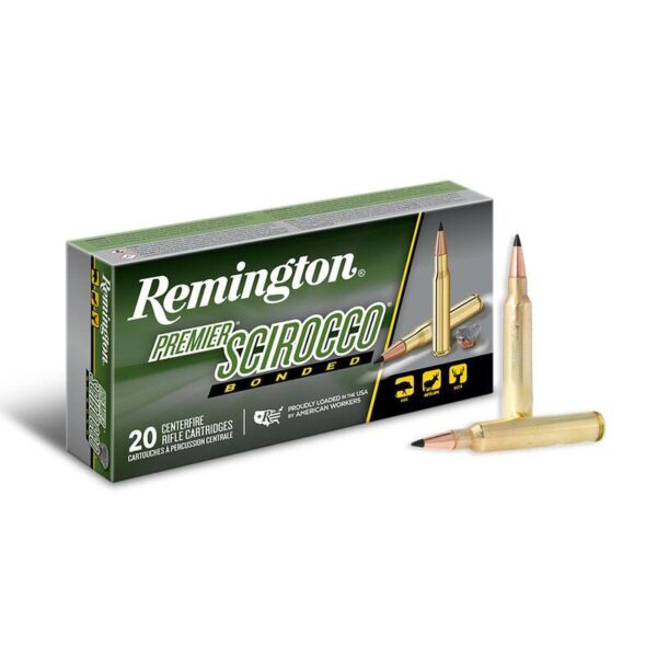 Remington Premier Scirocco Bonded Rifle Ammunition .300 Rem Ultra Mag 150 gr SSB 3450 fps 20/ct - Precision Shot Firearms