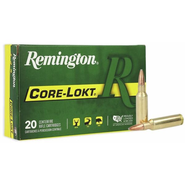Remington Core-Lokt Rifle Ammunition .300 Rem SAUM 165 gr PSP 3075 fps 20/ct - Precision Shot Firearms