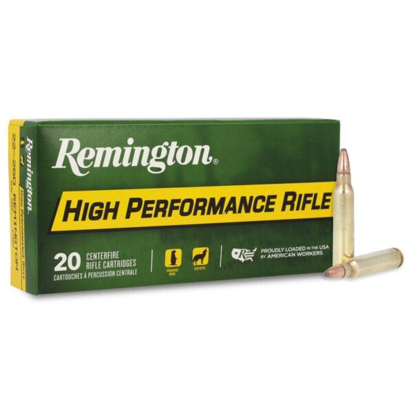 Remington High Performance Rifle Ammunition .223 Rem 55 gr PSP 3240 fps 20/ct - Precision Shot Firearms