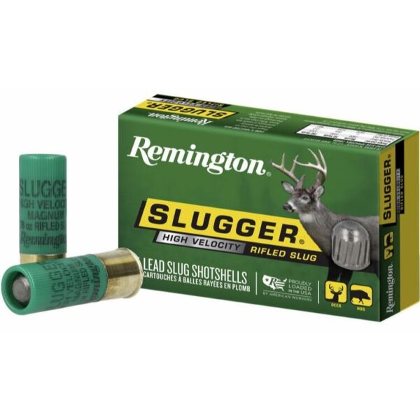 Remington Slugger High-Velocity Rifled Slug 12 ga 3 in 7/8 oz Slug 1875 fps 5/ct - Precision Shot Firearms