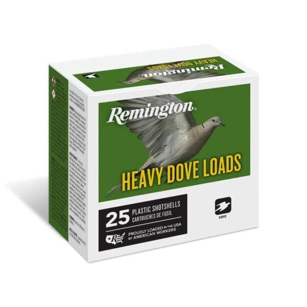 Remington Heavy Dove Load Shotshells 12ga 2-3/4 in 3-1/4 dr 1-1/8 oz #7.5 1255 fps 25/ct - Precision Shot Firearms
