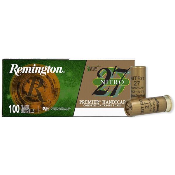 Remington Nitro 27 Target Shotshells 12 ga 2-3/4 in 1-1/8 oz #7.5 1235 fps 100/ct - Precision Shot Firearms