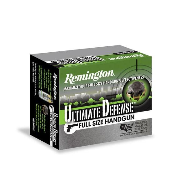 Remington Ultimate Defense Handgun Ammunition .40 S&W 180 gr BJHP 1015 fps 20/ct - Precision Shot Firearms
