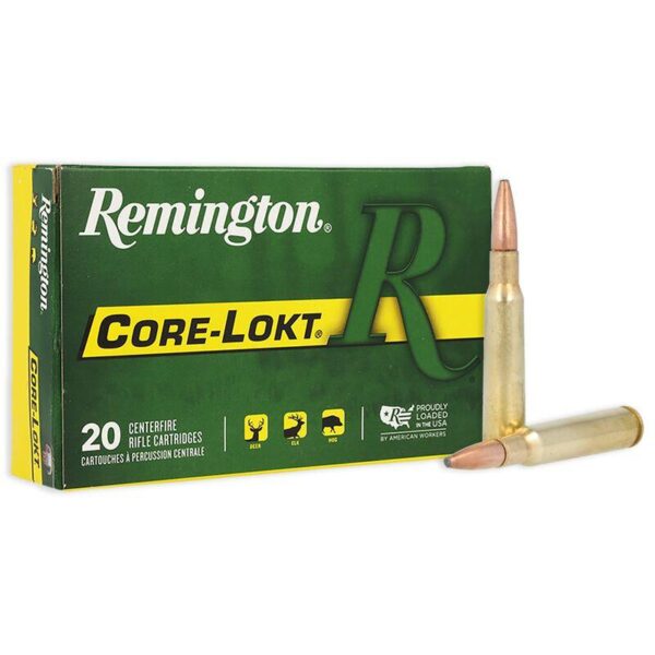 Remington Core-Lokt Rifle Ammunition 7mmx57 Mauser 140 gr PSP 2660 fps 20/ct - Precision Shot Firearms