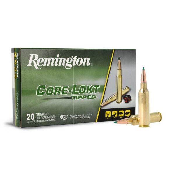 Remington Core-Lokt Tipped Rifle Ammunition 300 WSM 150gr PT 3340 fps 20/ct - Precision Shot Firearms