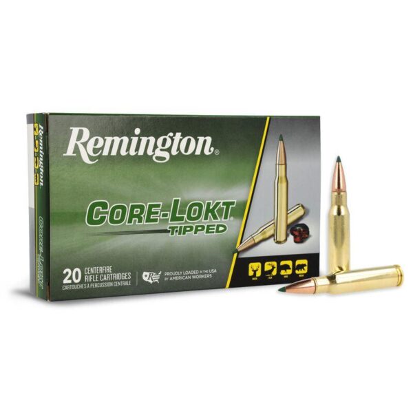 Remington Core-Lokt Tipped Rifle Ammunition .308 Win 165gr PT 2700 fps 20/ct - Precision Shot Firearms