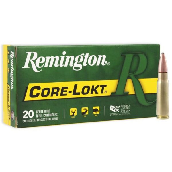 Remington Core-Lokt Rifle Ammunition 7.62x39mm 125 gr PSP 2365 fps 20/ct - Precision Shot Firearms
