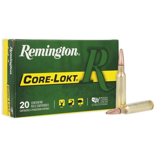 Remington Core-Lokt Rifle Ammunition 6.5x55 Swedish Mauser 140 gr PSP 2550 fps 20/ct - Precision Shot Firearms