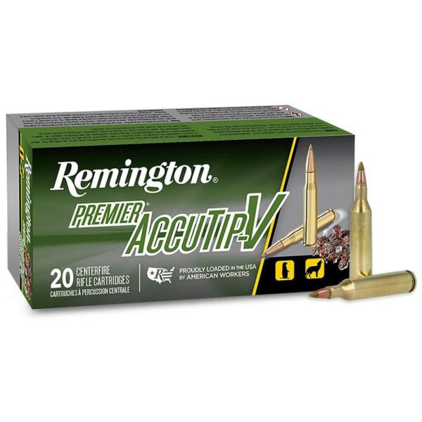 Remington Premier AccuTip Varmint Rifle Ammunition .17 Rem Fireball 20 gr ATV 4000 fps 20/ct - Precision Shot Firearms