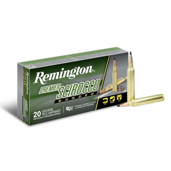Remington Premier Scirocco Rifle Ammunition 7mm Rem Ultra Mag 150 gr PT 3325 fps 20/ct - Precision Shot Firearms