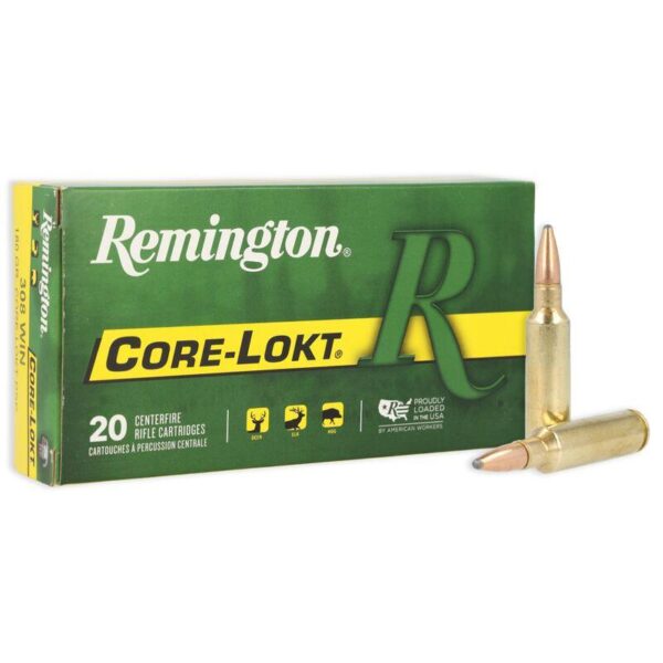 Remington Core-Lokt Rifle Ammunition .300 WSM 150 gr PSP 3320 fps 20/ct - Precision Shot Firearms
