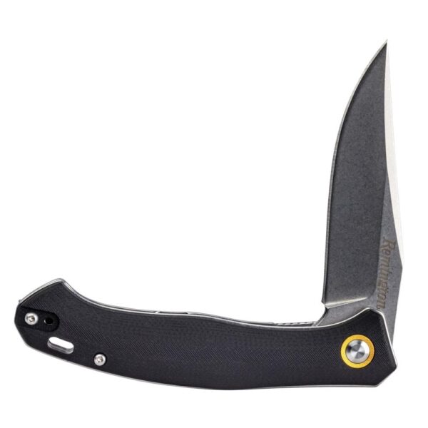 Remington EDC Liner Lock Folding Knife 4-1/2" Clip Point Blade Black - Precision Shot Firearms