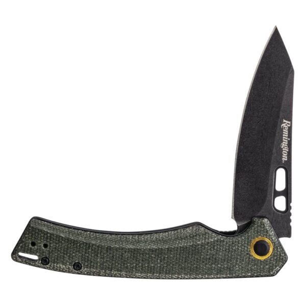 Remington EDC Liner Lock Folding Knife 4-1/2" Coping Blade Green - Precision Shot Firearms