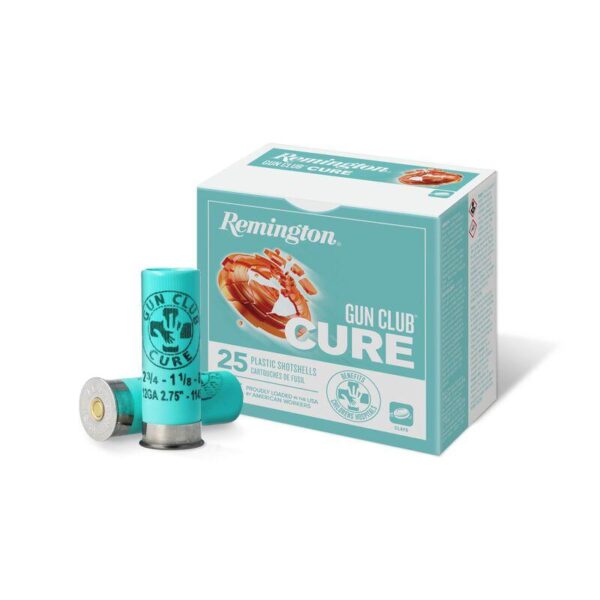 Remington Gun Club "Cure" Shotshells 12 ga 2-3/4 in 1-1/8 oz #8 1145 fps 25/ct - Precision Shot Firearms