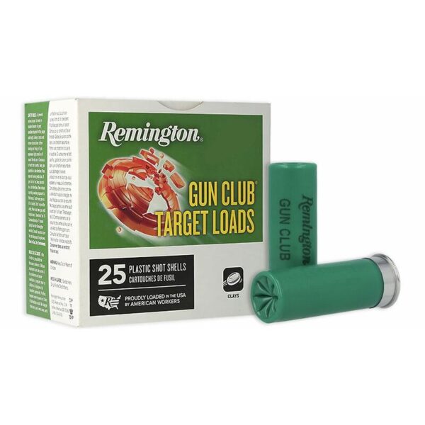 Remington Gun Club Target Load 12 ga 2 3/4" 1 oz #7.5 1250 fps 25/ct - Precision Shot Firearms