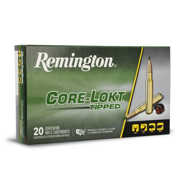 Remington Core-Lokt Tipped Rifle Ammunition 7mm-08 Rem 140gr PT 2860 fps 20/ct - Precision Shot Firearms