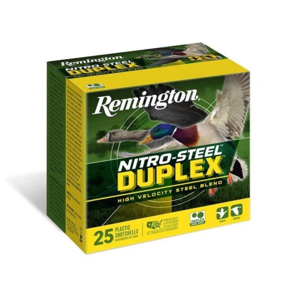 Remington Nitro-Steel Duplex Shotshells 20ga 3" 1oz 1425 fps #2 25/ct - Precision Shot Firearms