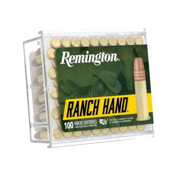 Remington Ranch Hand Rimfire Ammunition .22LR 40gr CPRN 1255 fps 100/ct - Precision Shot Firearms