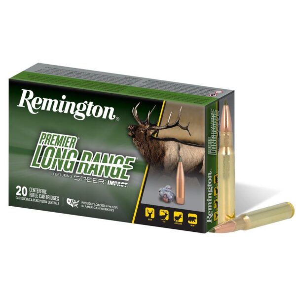 Remington Premier Long Range w/Speer Impact Rifle Ammunition .30-06 Sprg 172gr PT 2825 fps 20/ct - Precision Shot Firearms